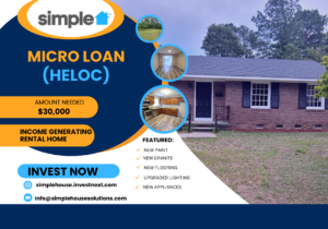 12% MICRO LOAN ON RENTAL INCOME GENERATING PROP