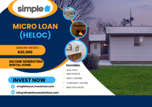 Income Generating MicroLoan HELOC