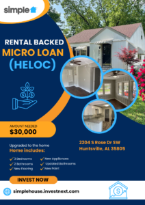 RENTAL BACKED 2ND LIEN 12%